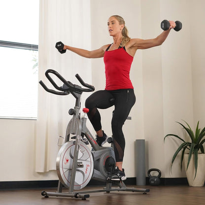 Sunny Health & Fitness Synergy Pro Magnetic Indoor Cycling Bike