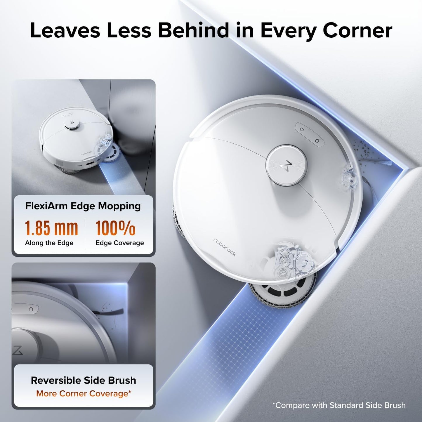 roborock Qrevo 2 Pro Robot Vacuum Cleaner with Mop, 25,000 Pa HyperSuction