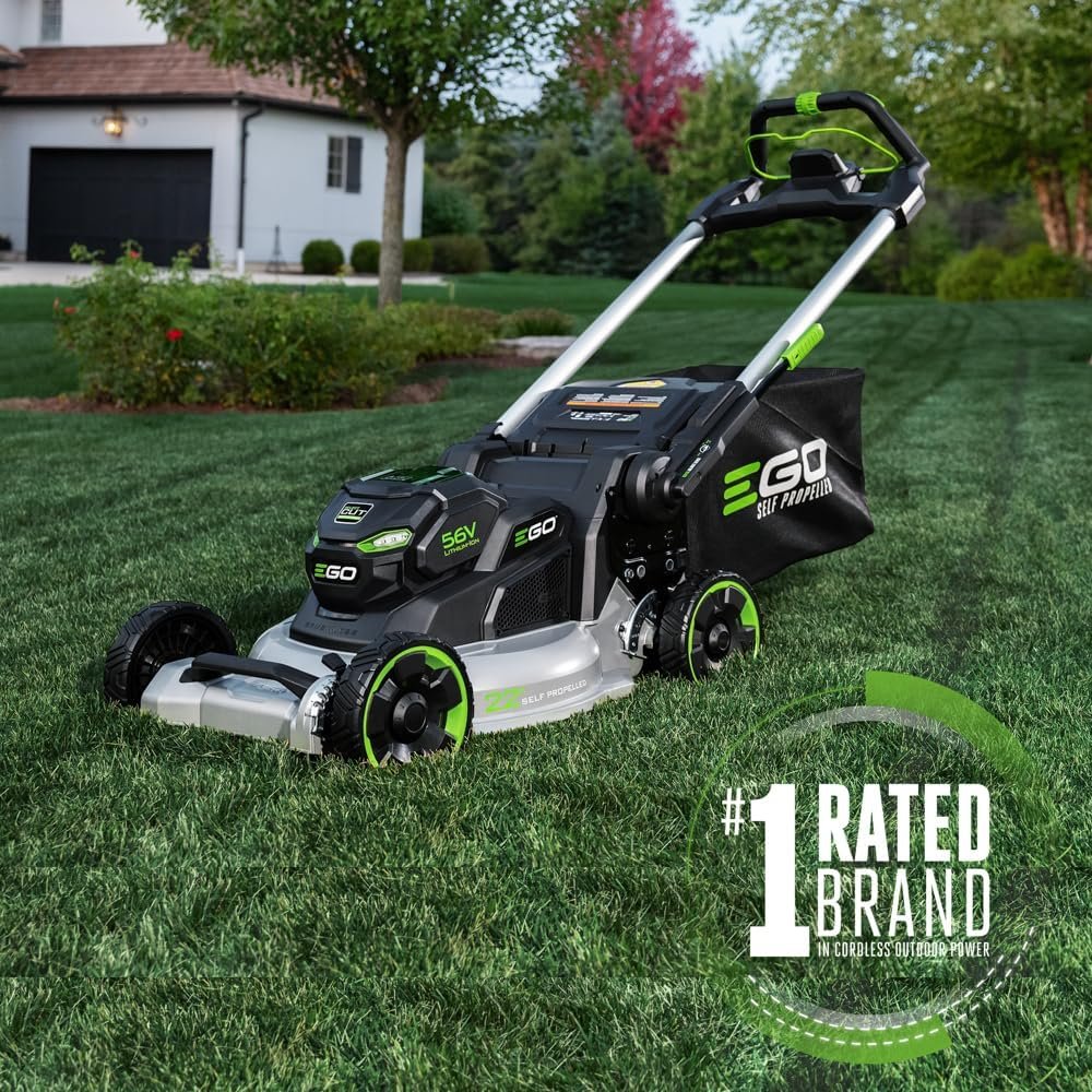 EGO Power+ LM2200SP 22″ Aluminum Deck Select Cut Self-Propelled Lawn Mower