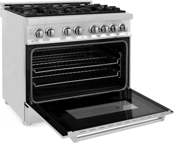 ZLINE 36″ Dual Fuel Range RA36