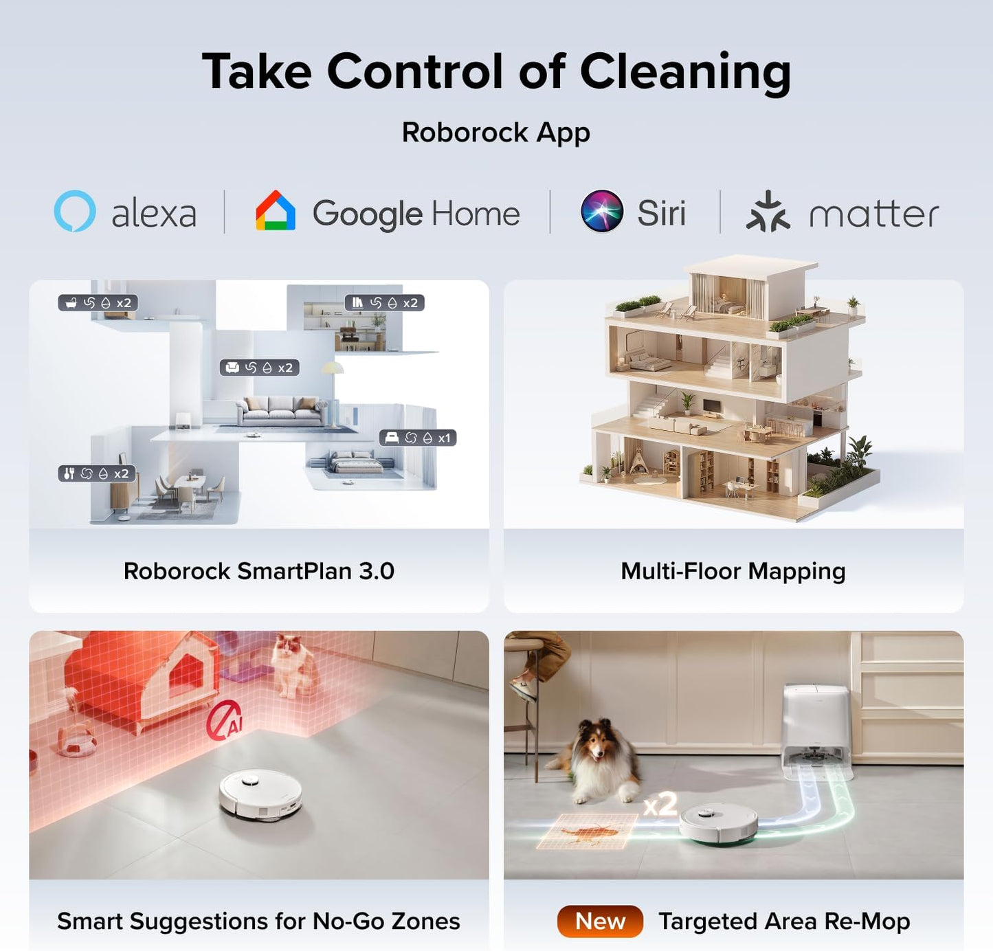 roborock Qrevo 2 Pro Robot Vacuum Cleaner with Mop, 25,000 Pa HyperSuction