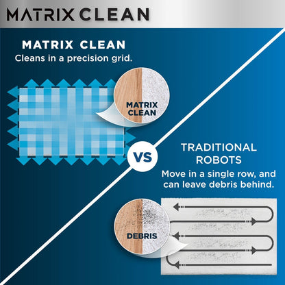 Shark Matrix Plus 2-in-1 Self-Empty Robot Vacuum Cleaner & Mop with LiDAR Home Mapping & Edge Cleaning, for Carpet, Hard Floors & Pet Hair, Anti-Allergen, Self-Charging, WiFi/App, Black