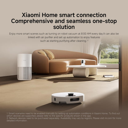 XIAOMI 5 Robot Vacumm Cleaner with Mop, 20000 Pa, Lifting dToF Navigation