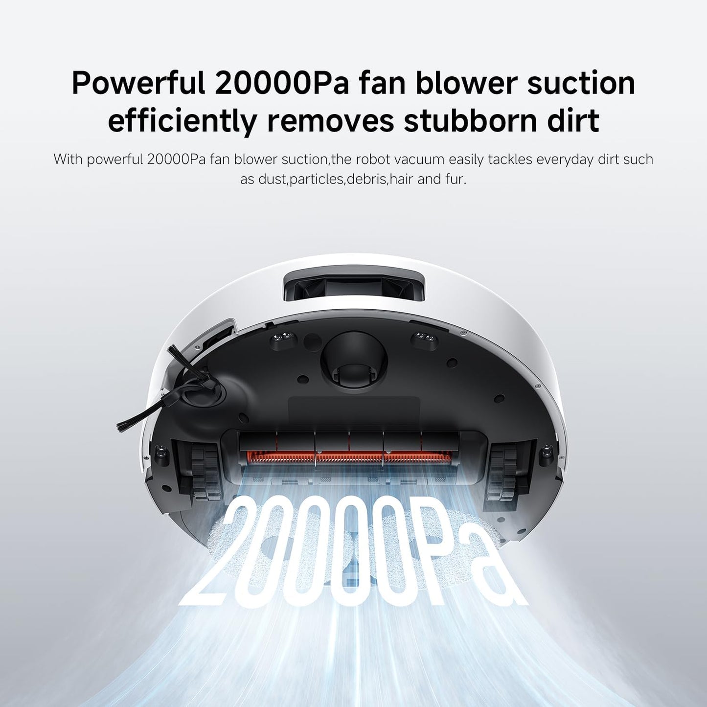 XIAOMI 5 Robot Vacumm Cleaner with Mop, 20000 Pa, Lifting dToF Navigation