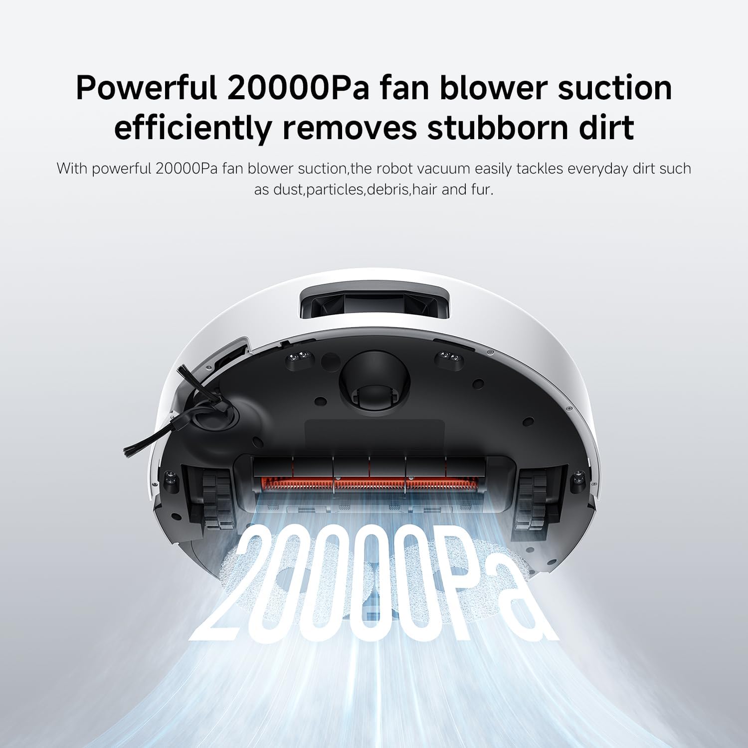 XIAOMI 5 Robot Vacumm Cleaner with Mop, 20000 Pa, Lifting dToF Navigation