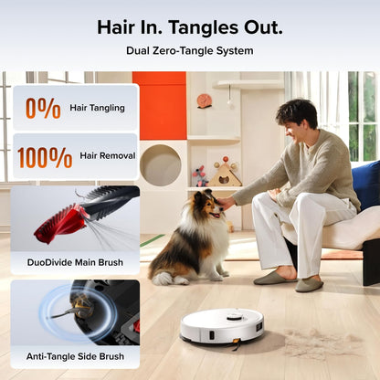 roborock Qrevo 2 Pro Robot Vacuum Cleaner with Mop, 25,000 Pa HyperSuction