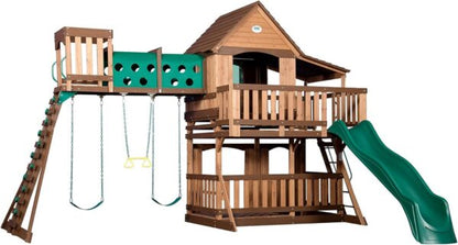 Backyard Discovery Woodridge Elite Cedar Swing Set/Playset