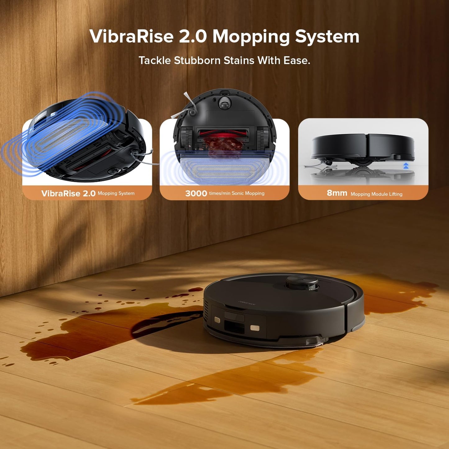 roborock Q10 S5+ Robot Vacuum Cleaner with Mop, 10,000Pa Suction