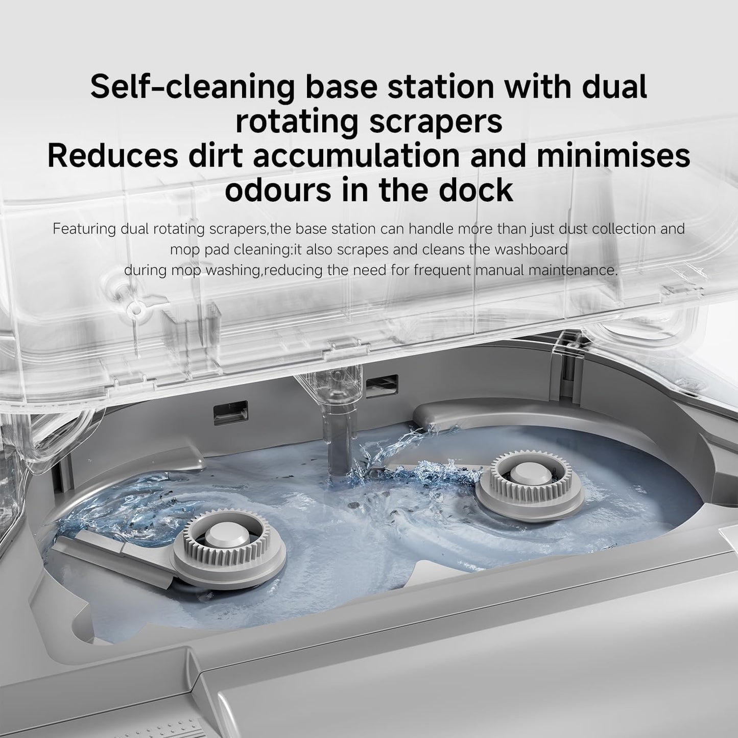 XIAOMI 5 Robot Vacumm Cleaner with Mop, 20000 Pa, Lifting dToF Navigation