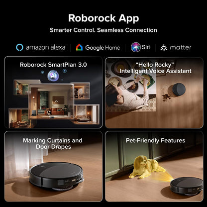 roborock Saros 20 Robot Vacuum Cleaner with Mop, 36,000 Pa Suction
