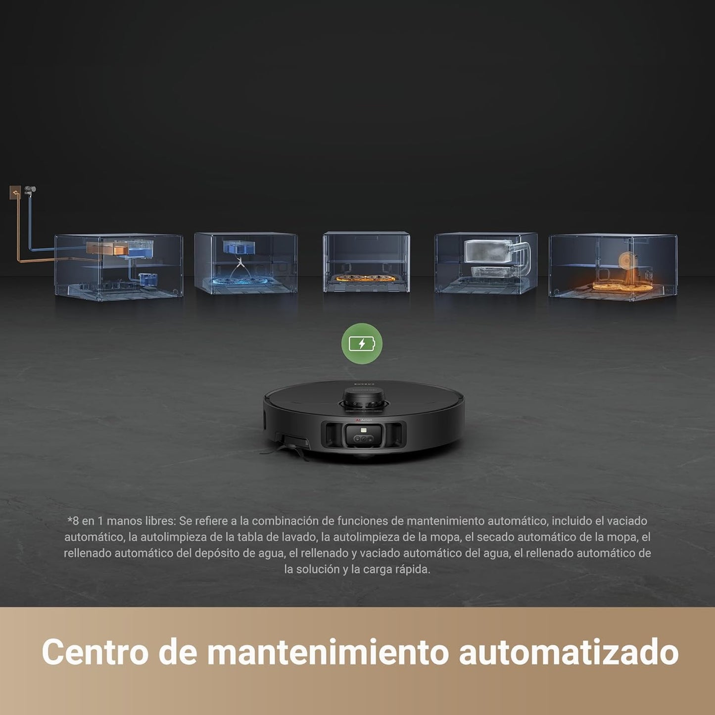 dreame X40 Master Robot Vacuum and Mop with Auto-Empty and Mop Self-Cleaning