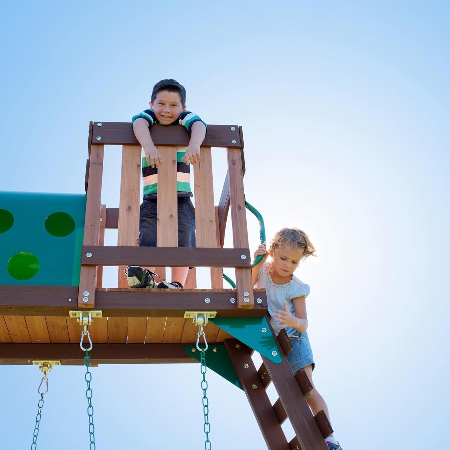Backyard Discovery Woodridge Elite Cedar Swing Set/Playset