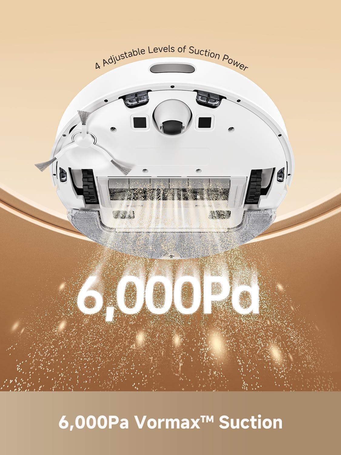 dreame D10 Plus Gen 2 Robot Vacuum and Mop with 90-Day Auto-Empty Dock