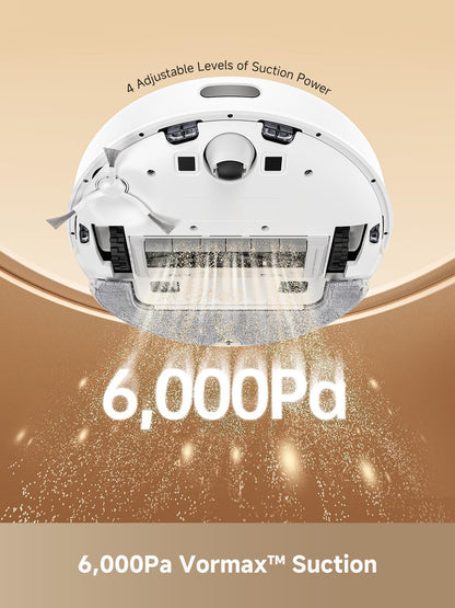 dreame D10 Plus Gen 2 Robot Vacuum and Mop with 90-Day Auto-Empty Dock