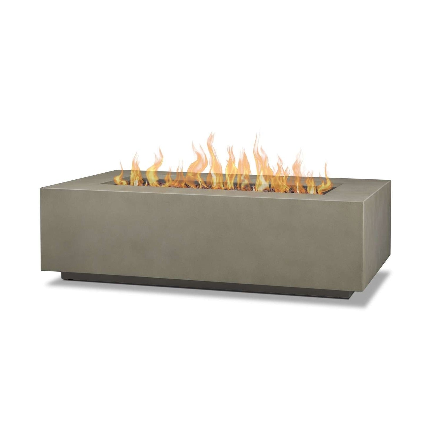 Real Flame Aegean 50″ Rectangle Propane Gas Outdoor Fire Table
