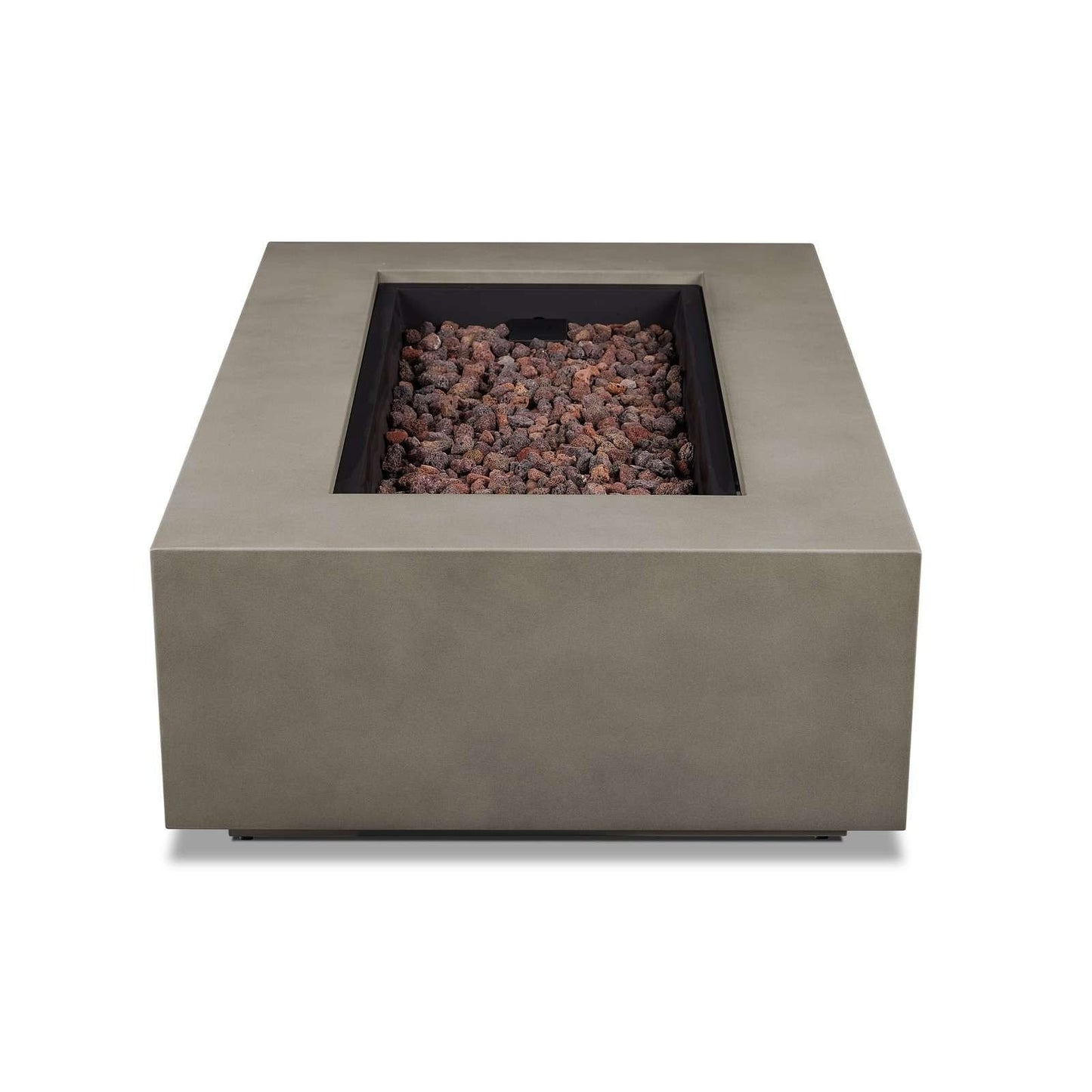 Real Flame Aegean 50″ Rectangle Propane Gas Outdoor Fire Table