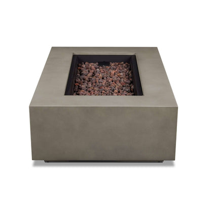 Real Flame Aegean 50″ Rectangle Propane Gas Outdoor Fire Table