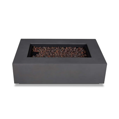 Real Flame Aegean 50″ Rectangle Propane Gas Outdoor Fire Table