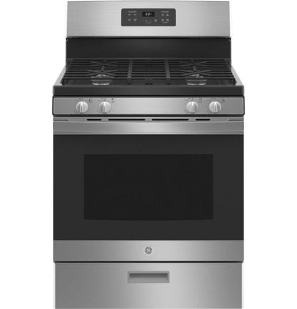 GE 30″ Freestanding Gas Range JGBS61RPSS