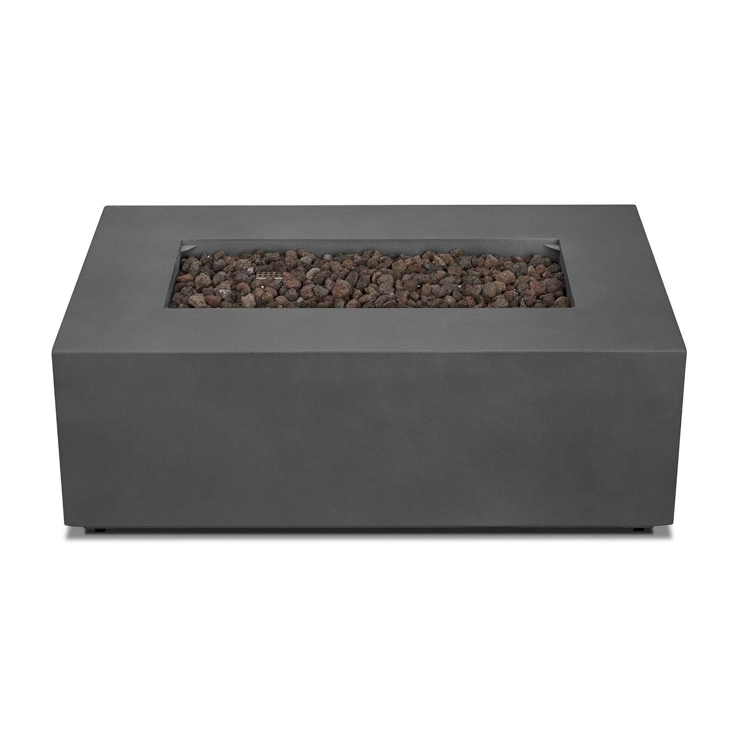 Real Flame Aegean 42″ Rectangle Propane Gas Outdoor Fire Table
