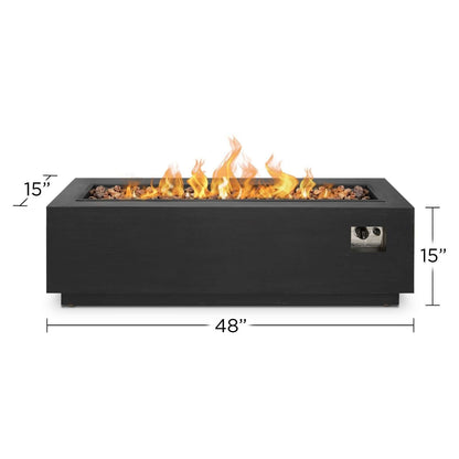 Real Flame Lanesboro Propane or Natural Gas Fire Pit Table