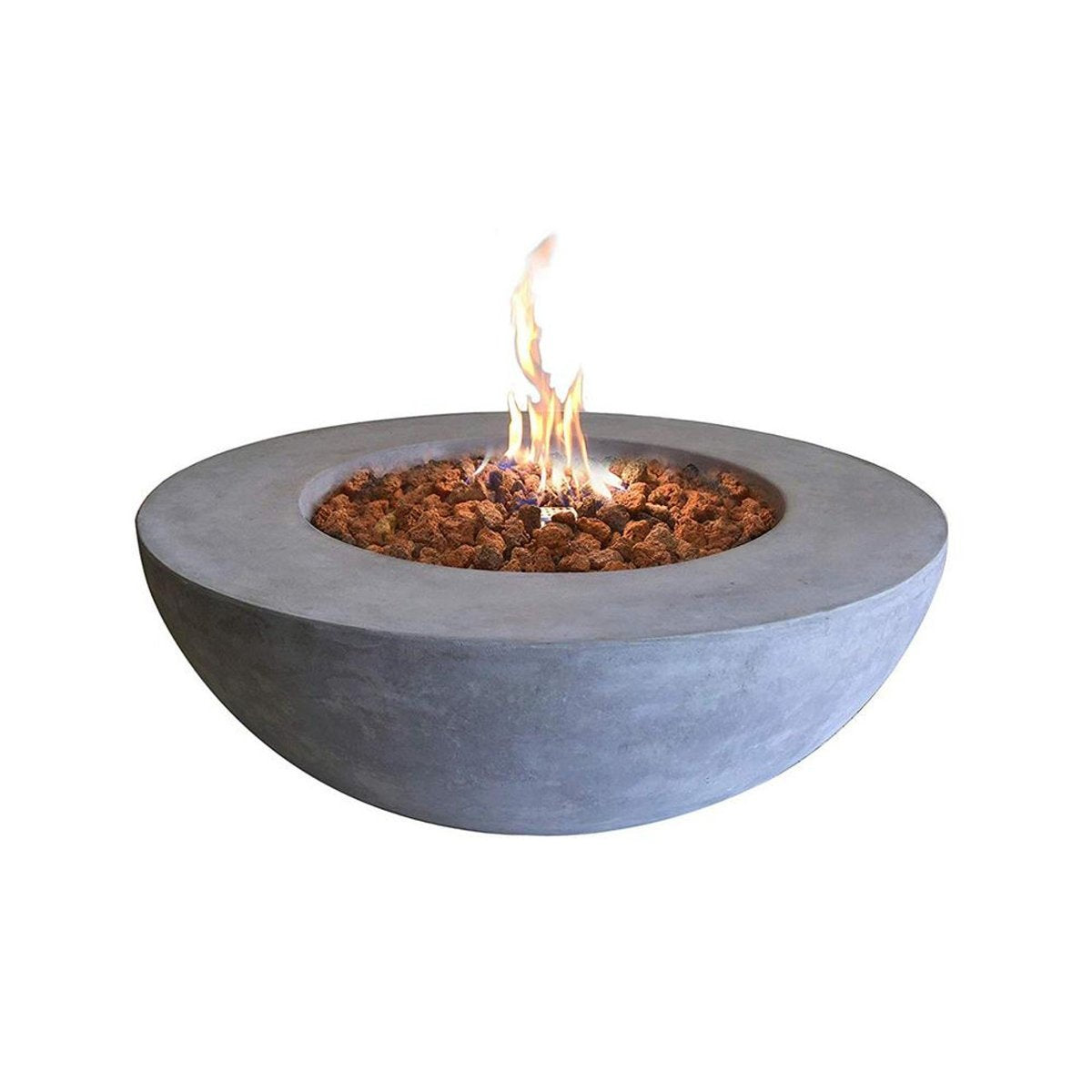 Orren Ellis Lunar Bowl / Roca Outdoor Concrete Fire Pit