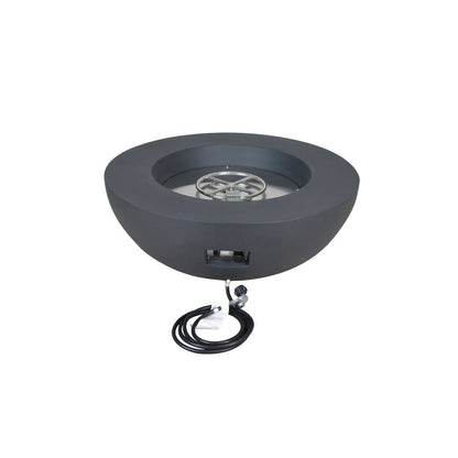 Orren Ellis Lunar Bowl / Roca Outdoor Concrete Fire Pit