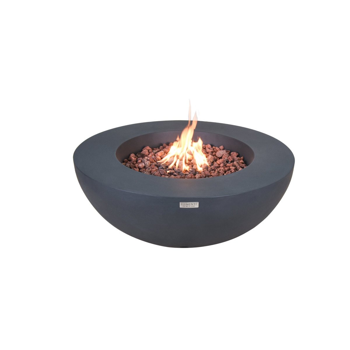 Orren Ellis Lunar Bowl / Roca Outdoor Concrete Fire Pit