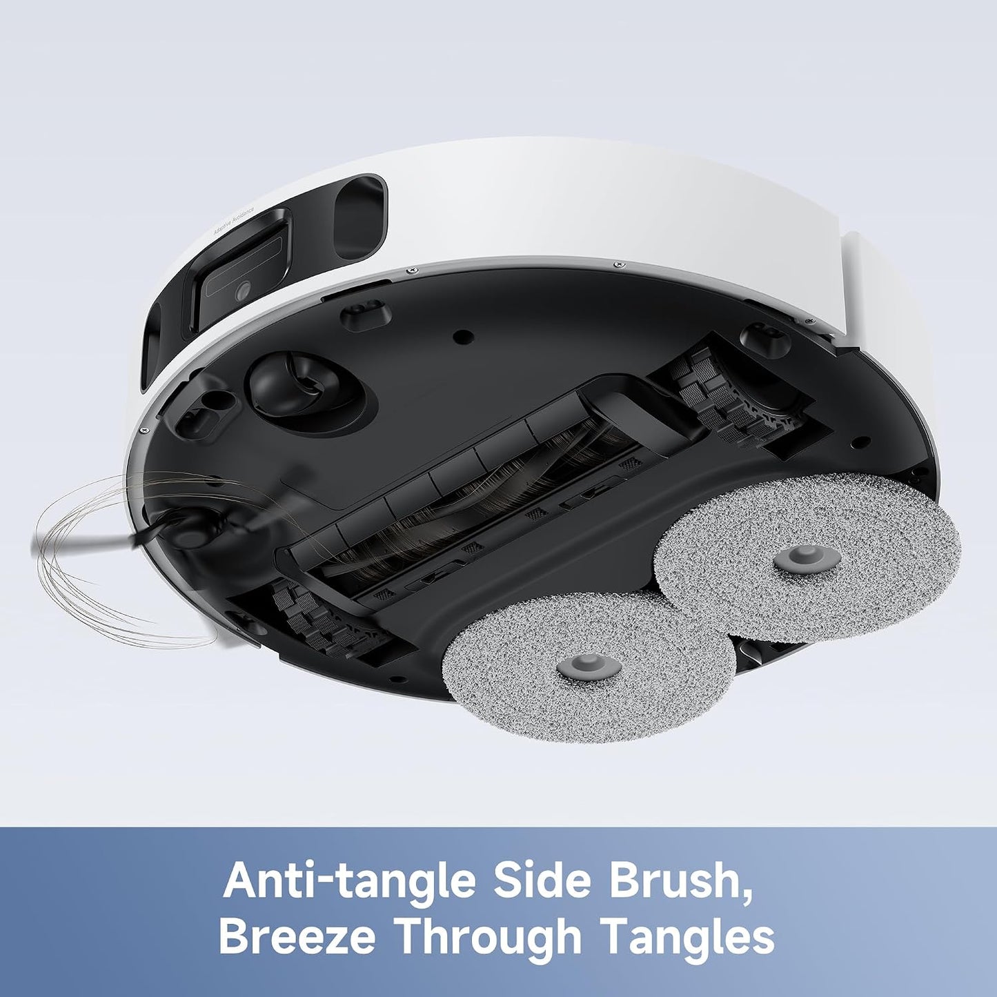 MOVA E40 Ultra Robot Vacuum and Mop, 19000Pa Suction & Anti-Tangle Brushes