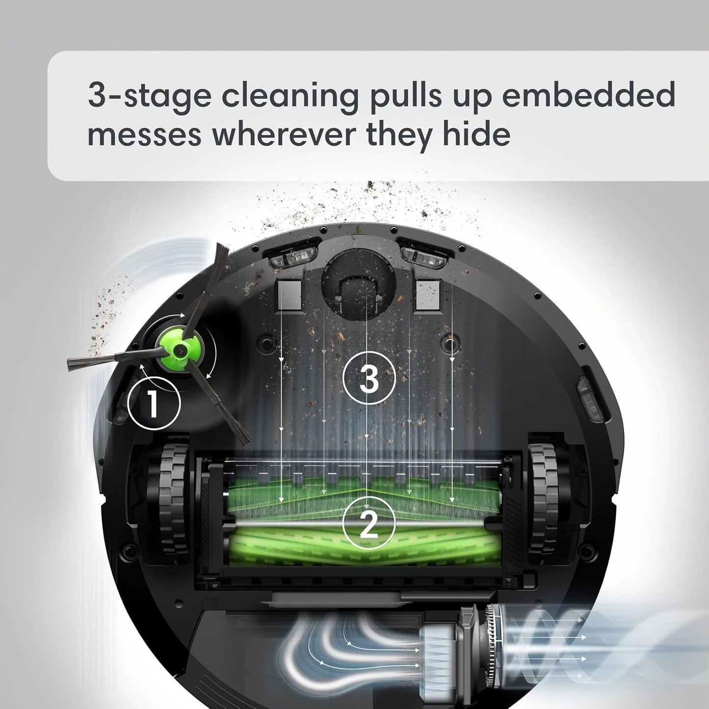 ROOMBA iRobot j9 Robot Vacuum – More Powerful Suction, Identifies and Avoids Obstacles Like Pet Waste, Best for Homes with Pets, Smart Mapping, Alexa​