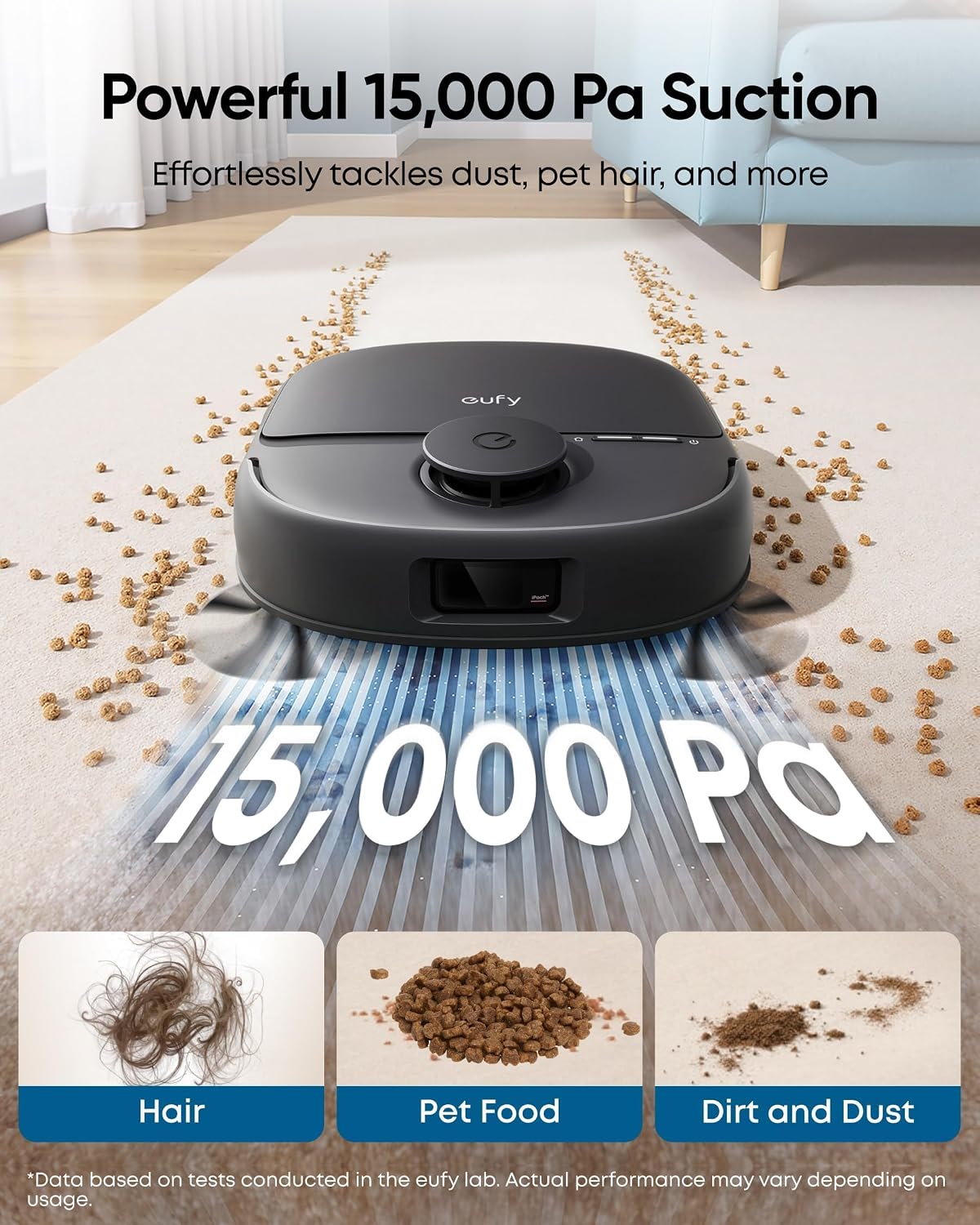 eufy C28 Omni, Robot Vacuum Cleaner with Mop,HydroJet Self Clean Roller Mop