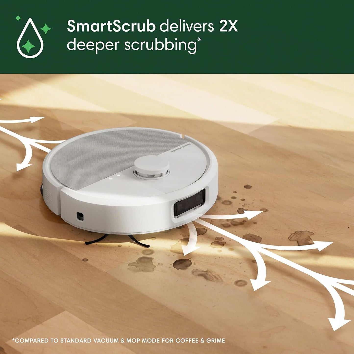 iRobot Roomba® 505 Combo + AutoWash Dock Robot Vacuum Cleaner with Mop Function