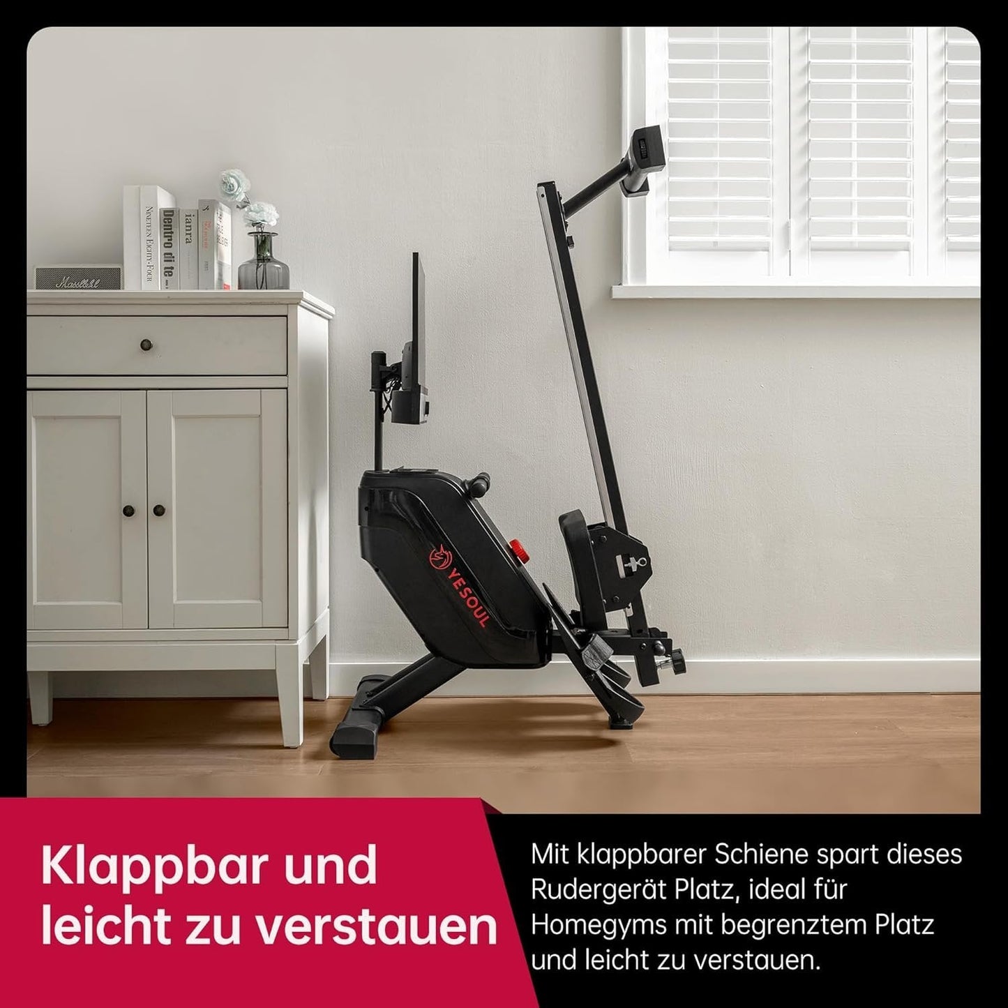 Yesoul Rower R1 Plus 21.5″ HD Screen
