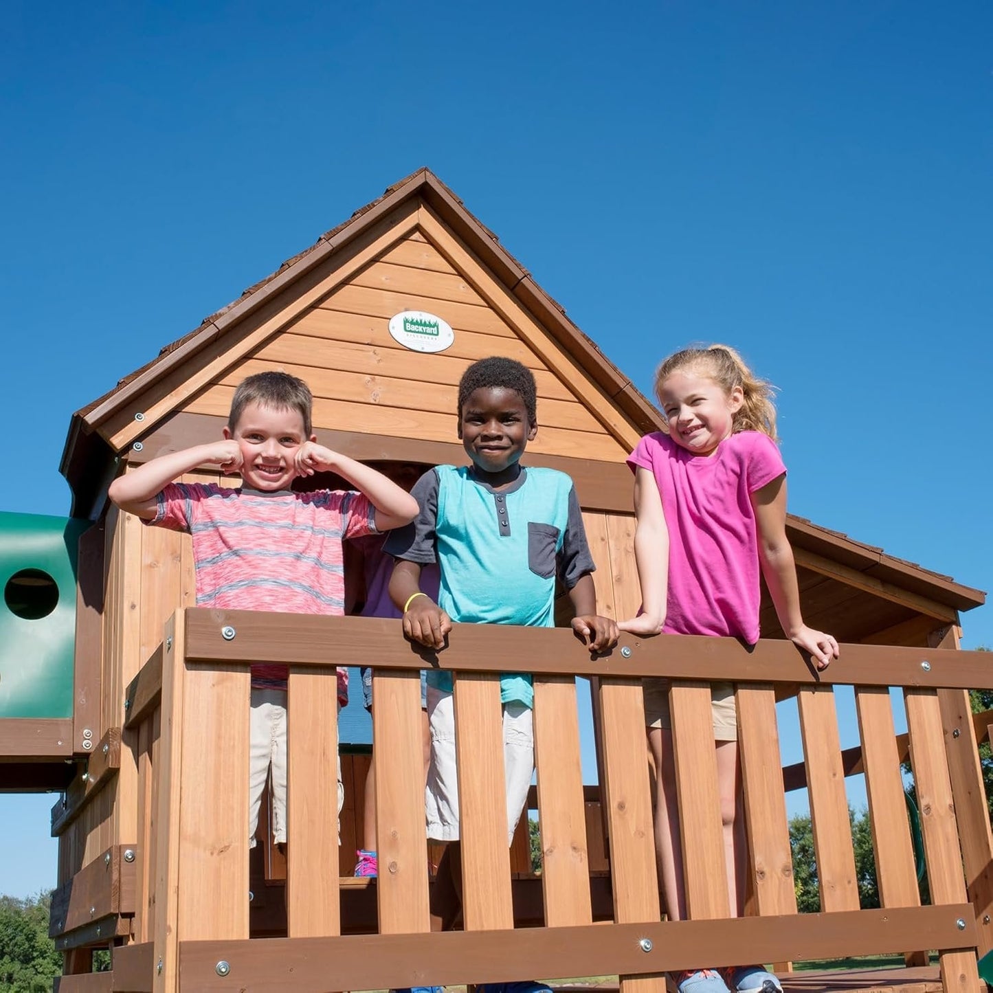 Backyard Discovery Woodridge Elite Cedar Swing Set/Playset