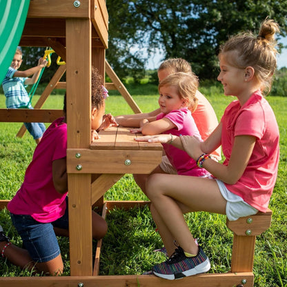 Backyard Discovery Belmont All Cedar Swing Set