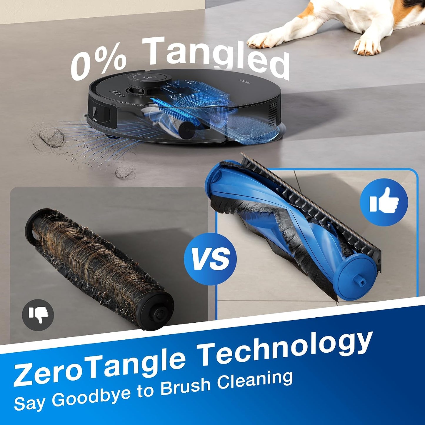 ECOVACS DEEBOT N20 PRO Plus Robot Vacuum and Mop,with Bagless Self Emptying Station, 8000Pa Suction,OZMO Pro 2.0 Vibrating Mopping System, Anti-Tangle Technology,45-Day Capacity,300 Minutes Runtime