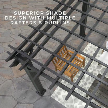 Stratford Traditional Steel Pergola