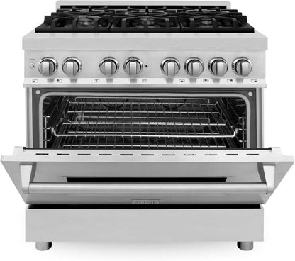 ZLINE 36″ Dual Fuel Range RA36