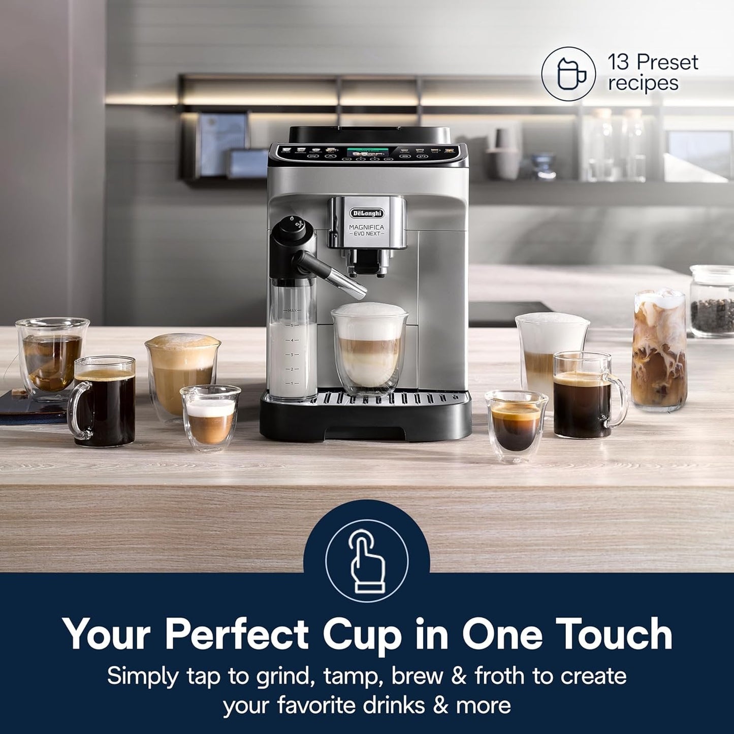 De’Longhi Magnifica Evo Next Fully Automatic Espresso Machine