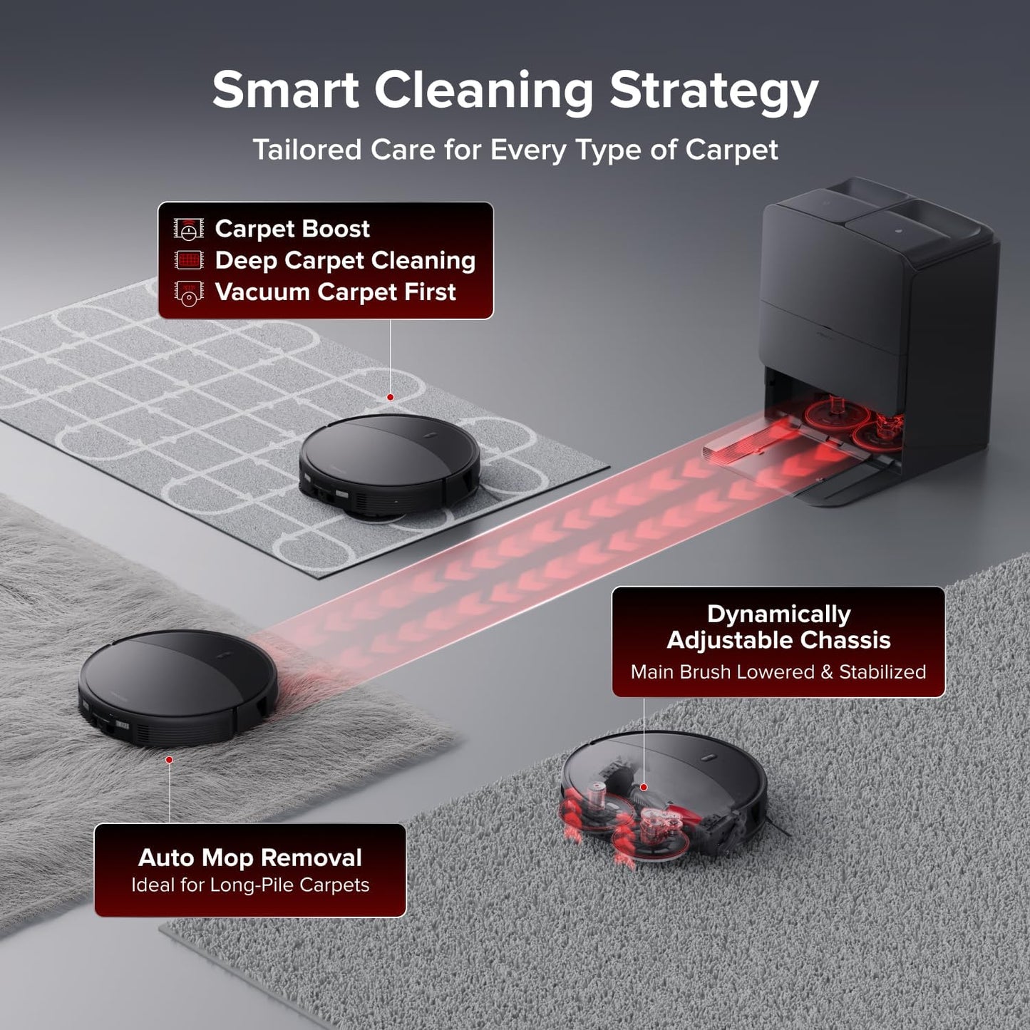roborock Saros 20 Robot Vacuum Cleaner with Mop, 36,000 Pa Suction