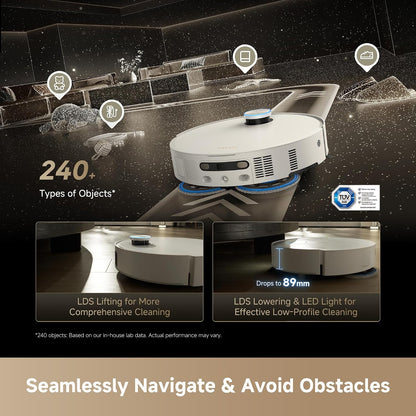 dreame Matrix10 Ultra Robot Vacuum and Mop with Multi-Mop Switching Dock