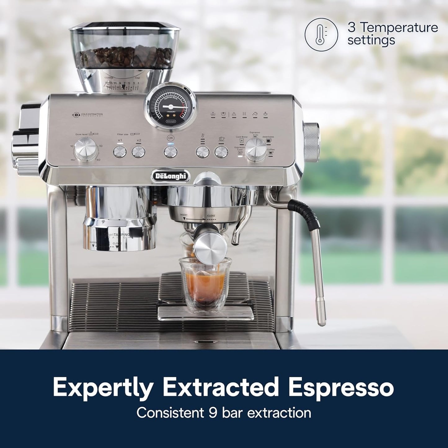 De’Longhi La Specialista Opera Espresso Machine with Cold Brew