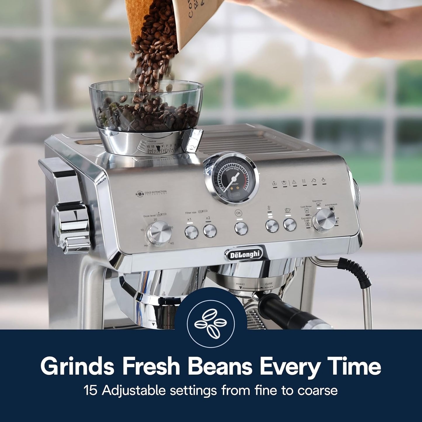 De’Longhi La Specialista Opera Espresso Machine with Cold Brew