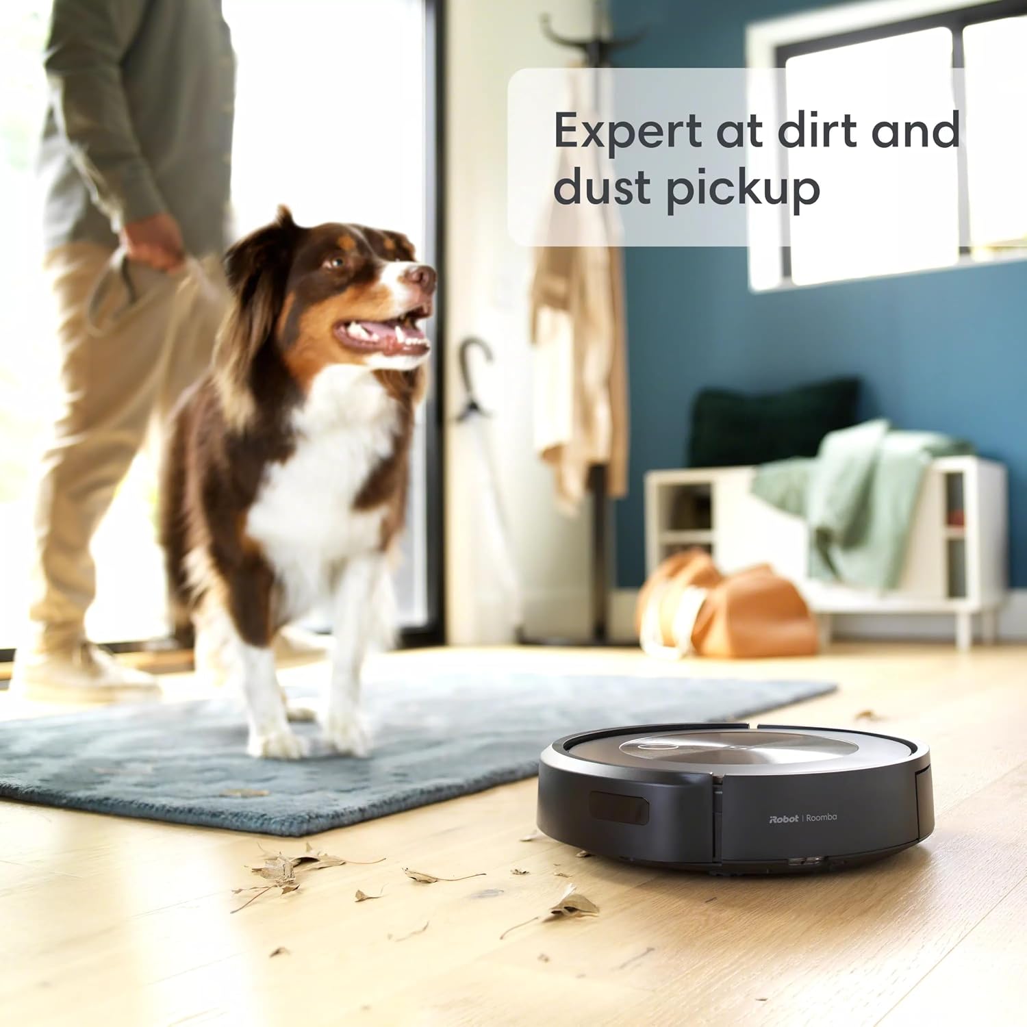 ROOMBA iRobot j9 Robot Vacuum – More Powerful Suction, Identifies and Avoids Obstacles Like Pet Waste, Best for Homes with Pets, Smart Mapping, Alexa​