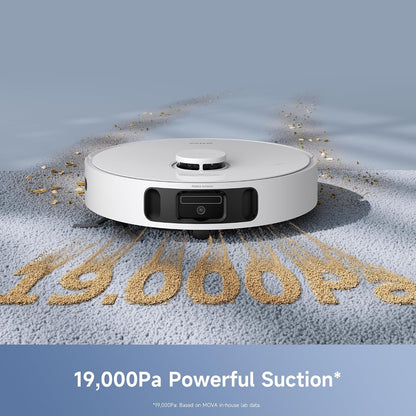 MOVA E40 Ultra Robot Vacuum and Mop, 19000Pa Suction & Anti-Tangle Brushes
