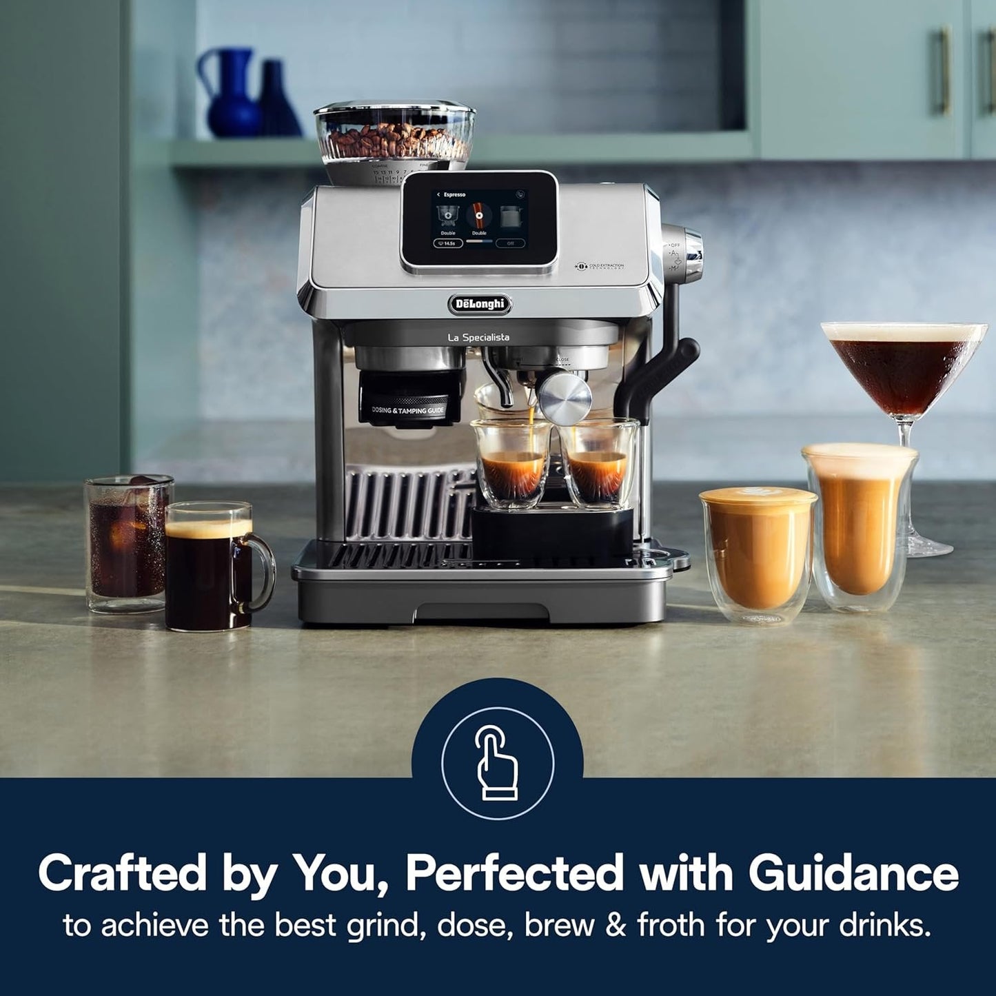 De’Longhi La Specialista Touch Espresso Machine with Cold Brew