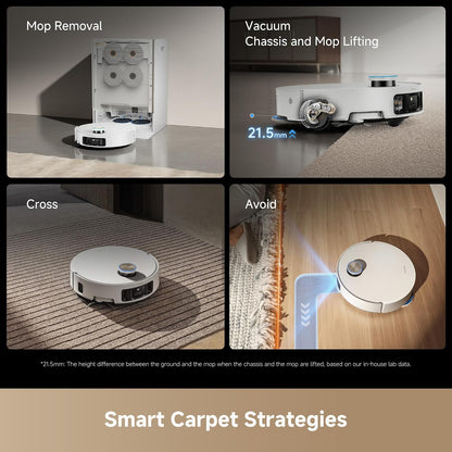 dreame Matrix10 Ultra Robot Vacuum and Mop with Multi-Mop Switching Dock