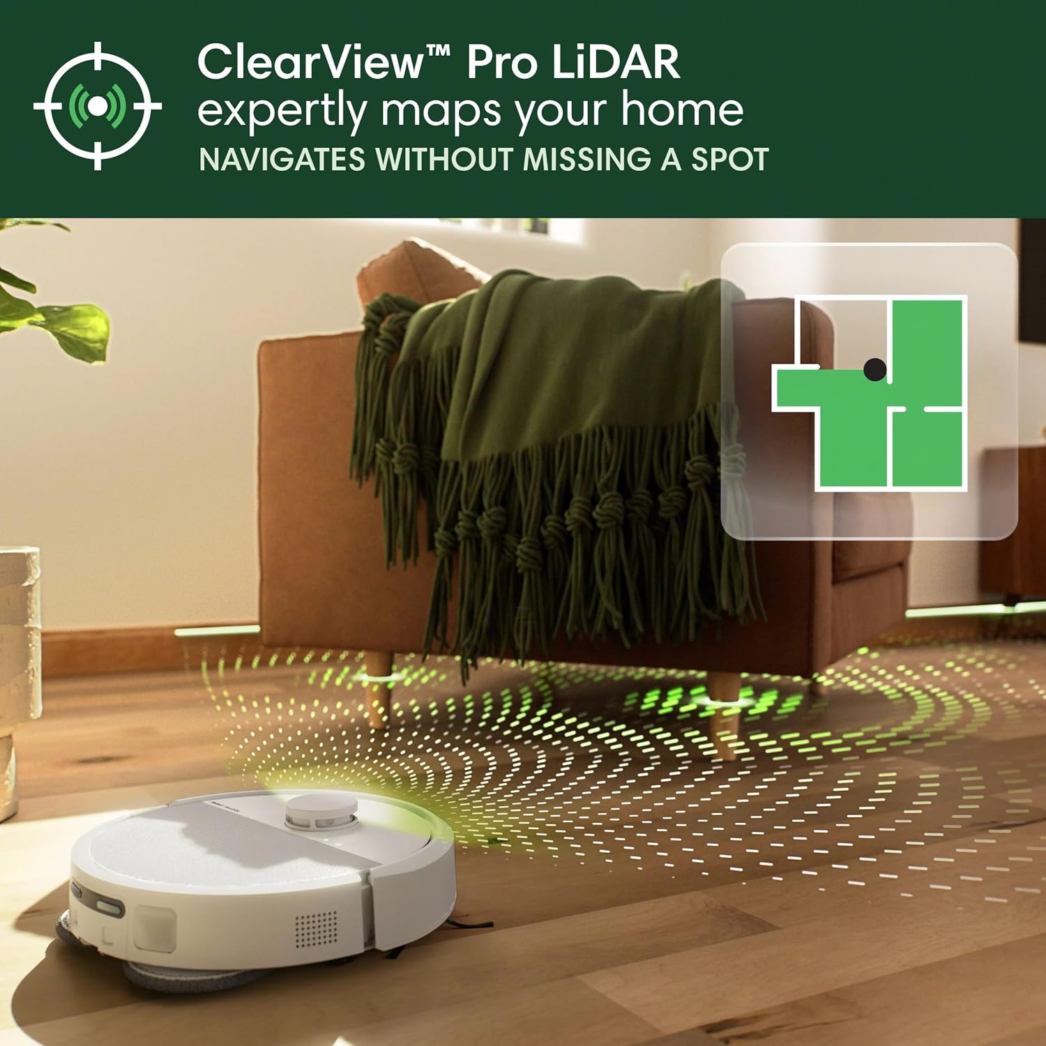 iRobot Roomba® 505 Combo + AutoWash Dock Robot Vacuum Cleaner with Mop Function