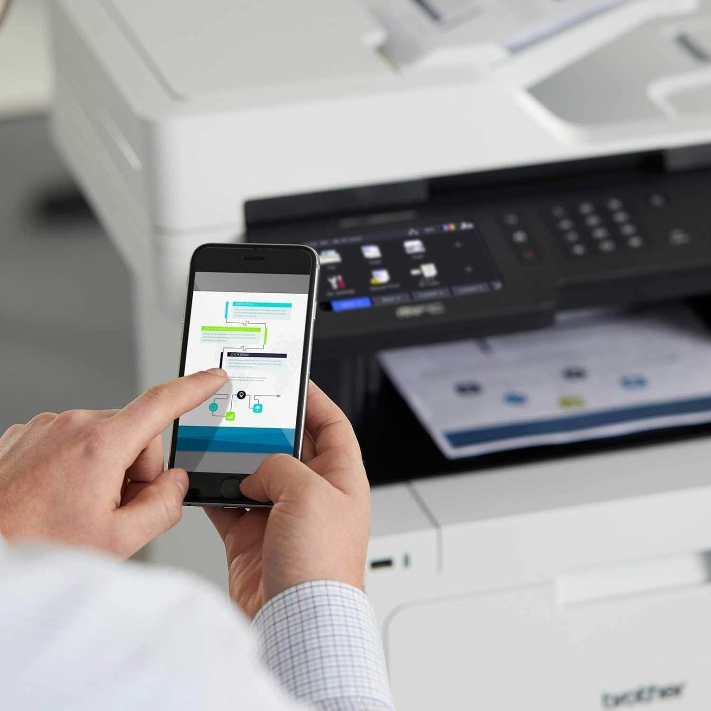 Brother MFC-L8900CDW Business Color Laser All-in-One Printer