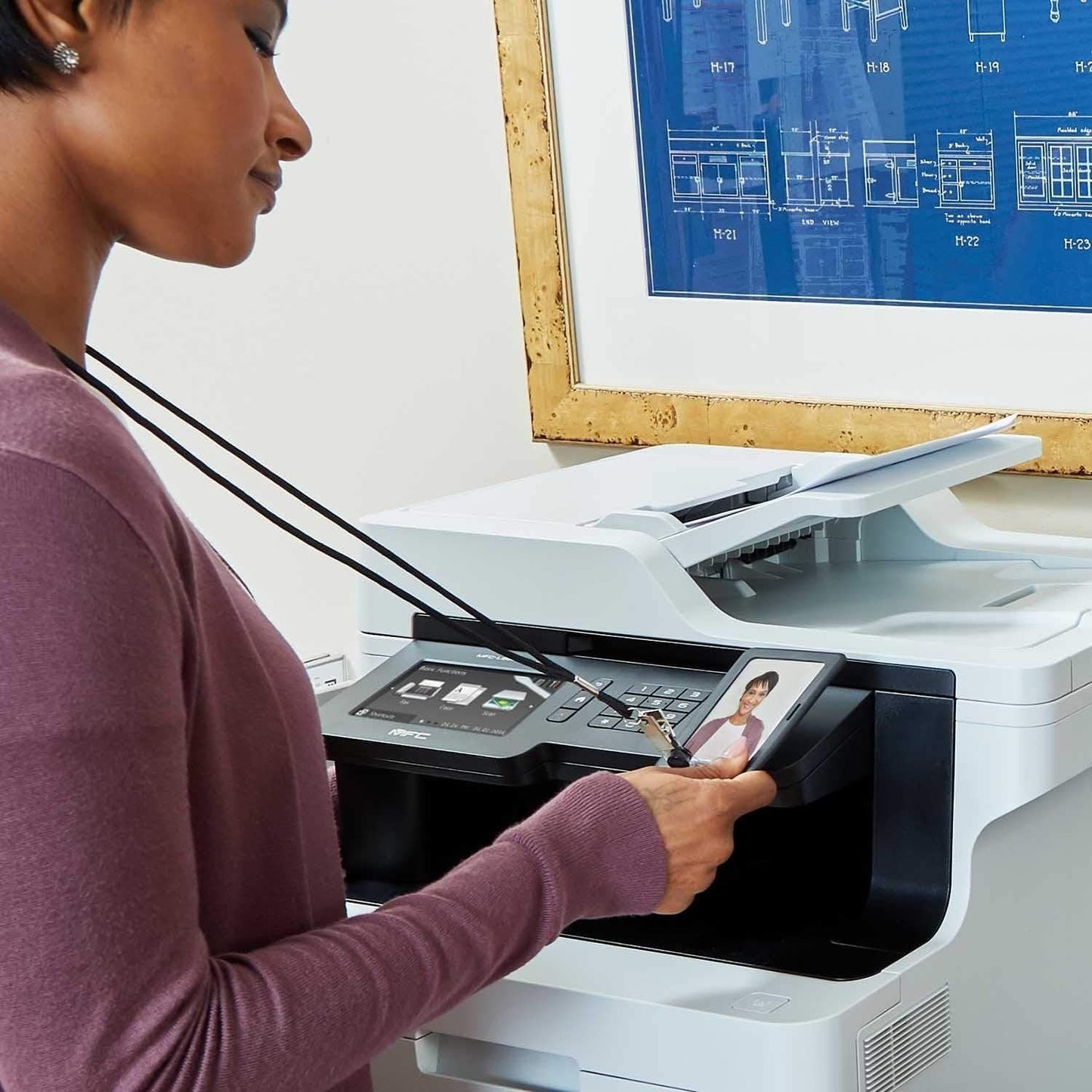 Brother MFC-L8900CDW Business Color Laser All-in-One Printer